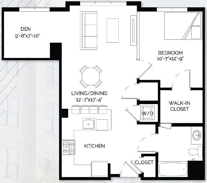 Floor plan 1-D