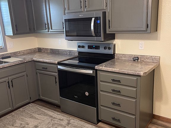 all new appliances; deck off of kitchen