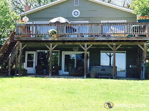 Looking out onto Lake