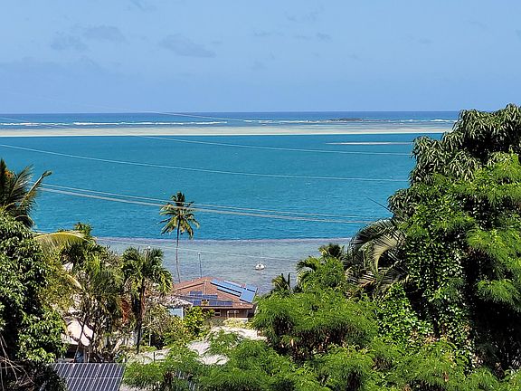 View from railing of private master bedroom deck