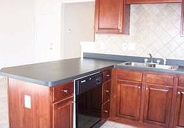 Beautiful Dark Wood Cabinets