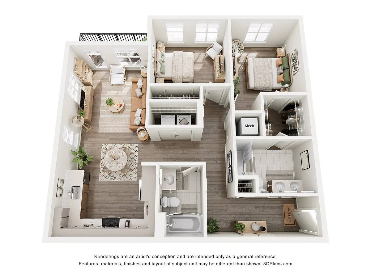 Floor plan B1