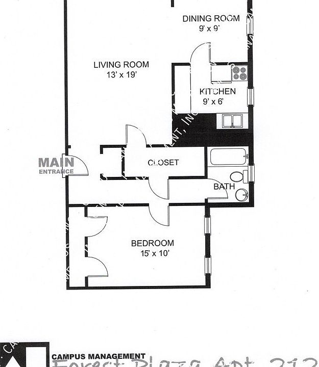 2nd image of 715 S Forest Ave #212