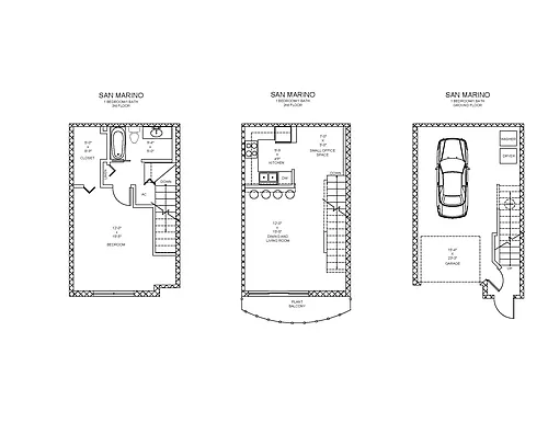 Floor plan Capri