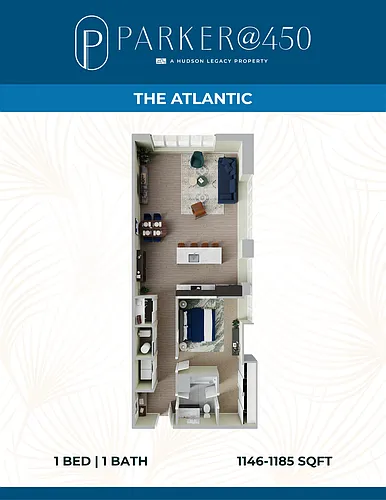 Floor plan 1 Bedroom