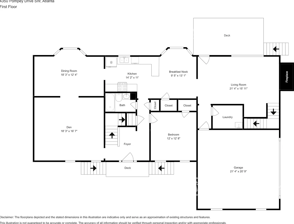 4350 Pompey Dr Sw Atlanta, GA 30331 — Photo 3