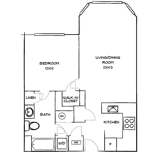 Floor plan Design 1L-E