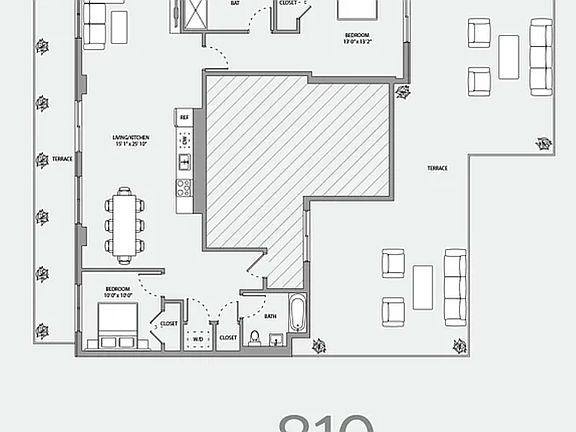 2nd image of 336 E 112th St #830