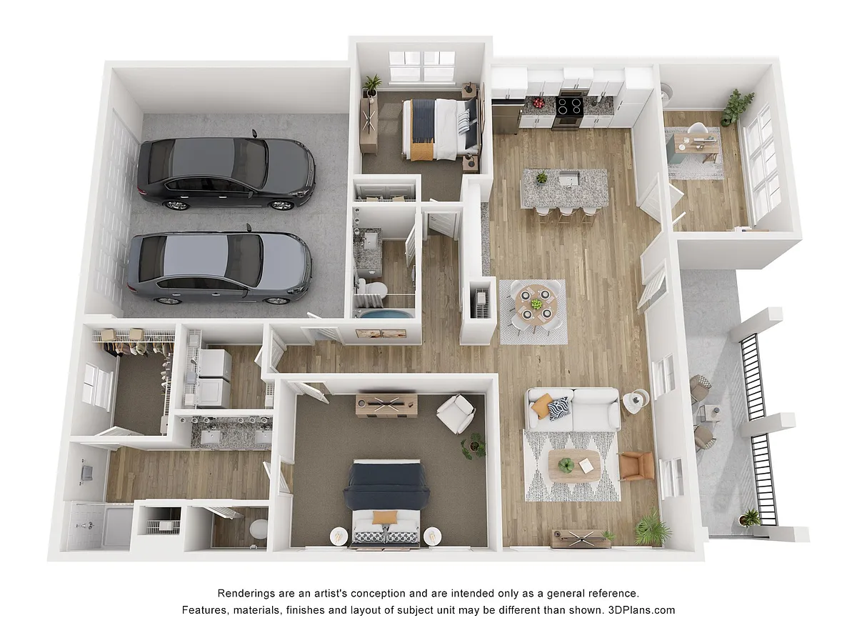 Floor plan B