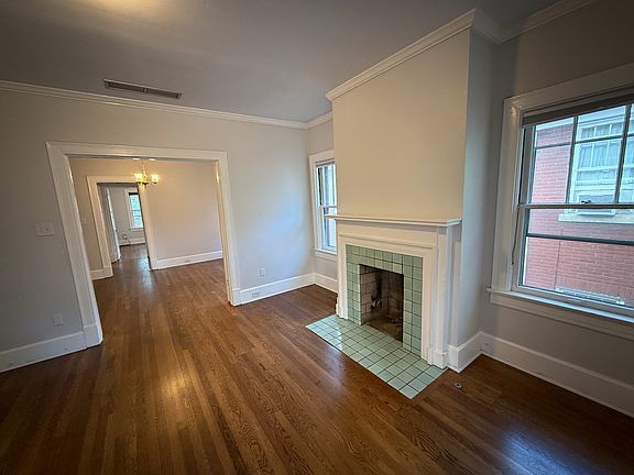 Now you are looking from the living room into the room that was originally designated as the dining room.