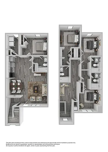 Floor plan 4 Bedroom