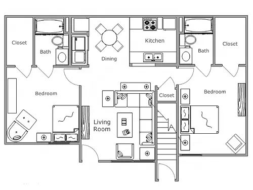 Floor plan B2
