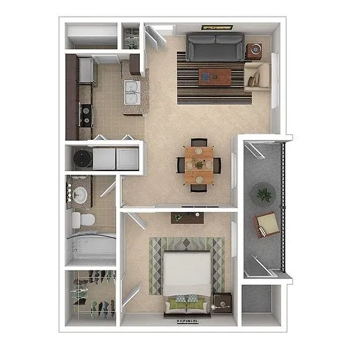 Floor plan A1