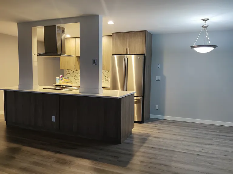 Kitchen and dining area