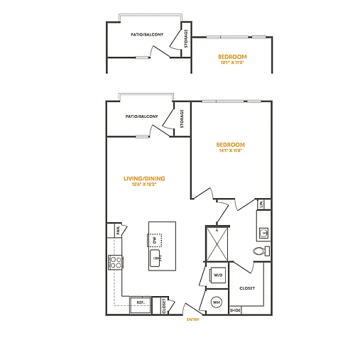 Floor plan A2