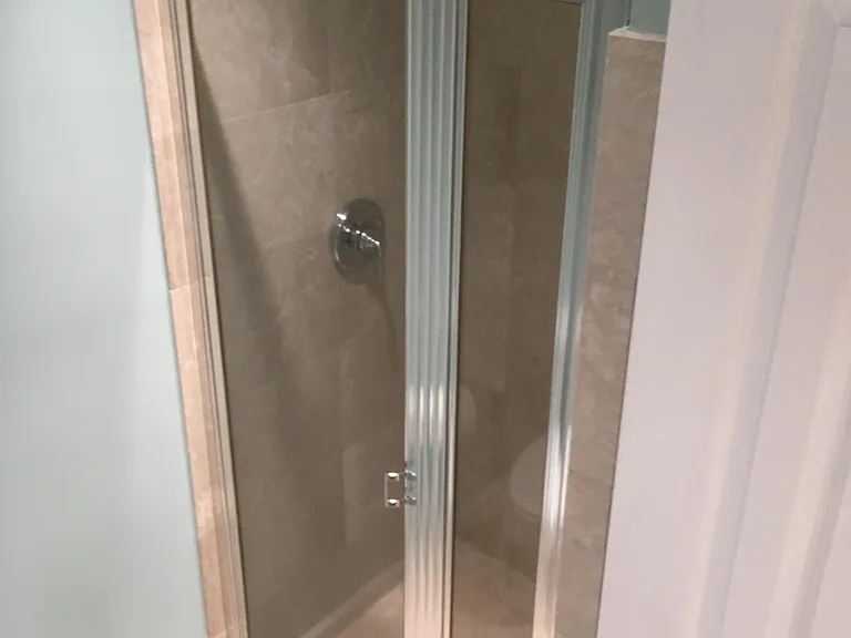 Hallway bathroom