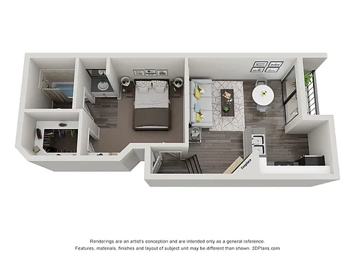 Floor plan vcr0x1br
