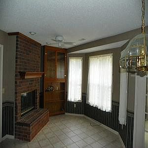 Kitchen Hearth Room Area
