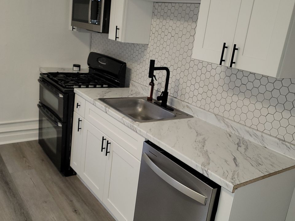 Brand new cabinets and sink
