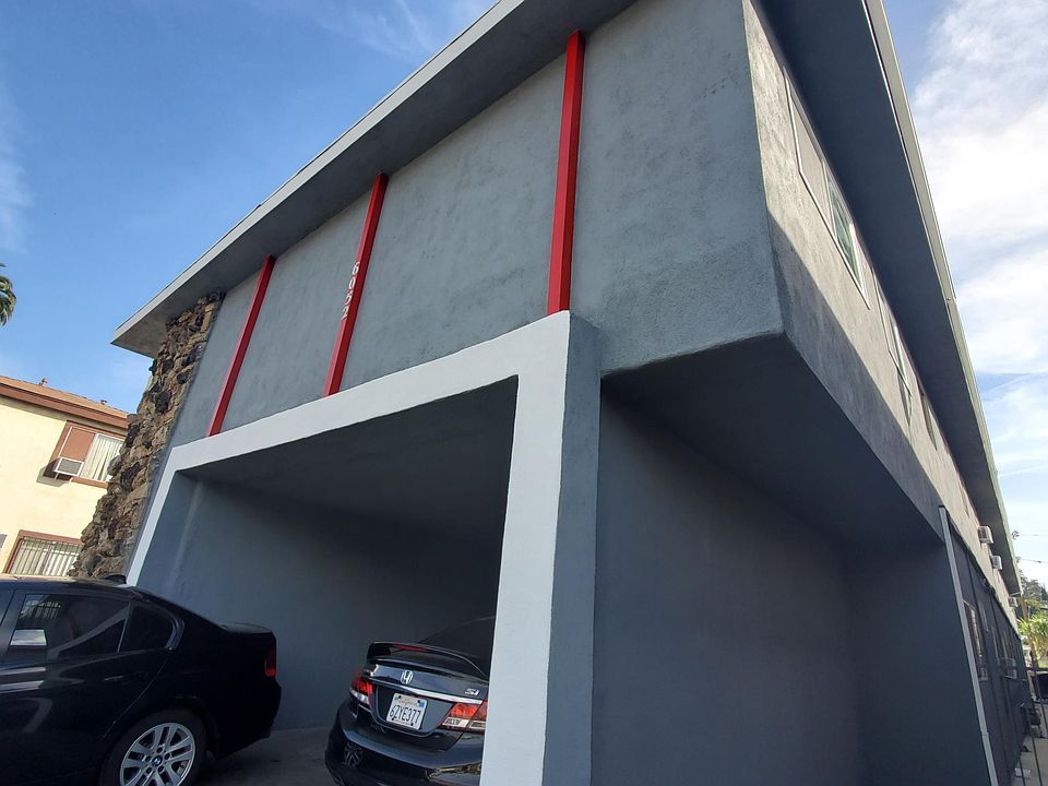 Outside building