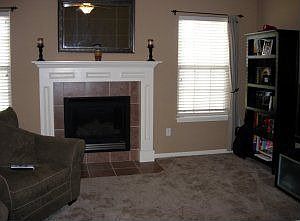 Living Room Gas Fireplace