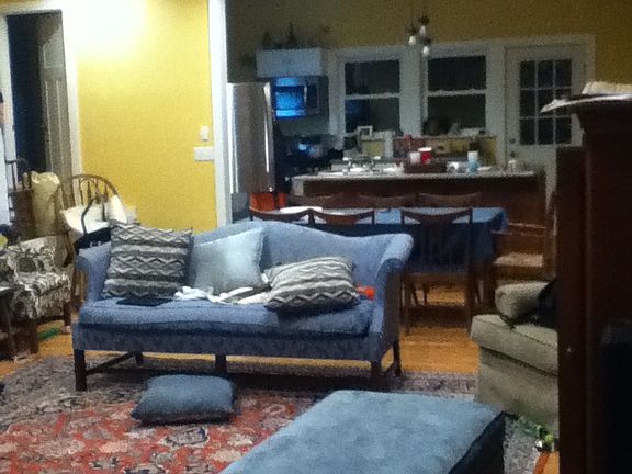 Living/Dining, open kitchen