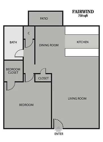 Floor plan Fairwind