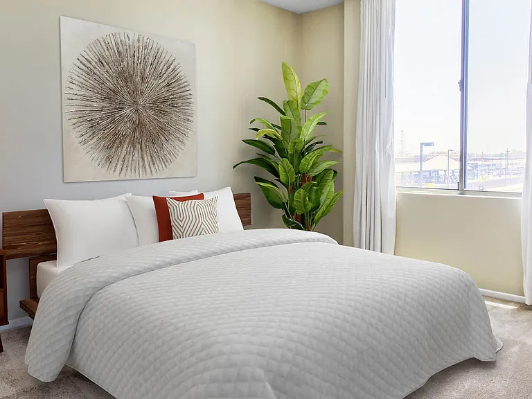 Carpeted Bedroom