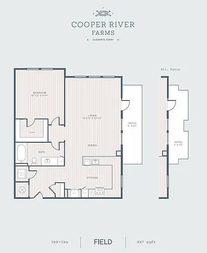 Floor plan Field