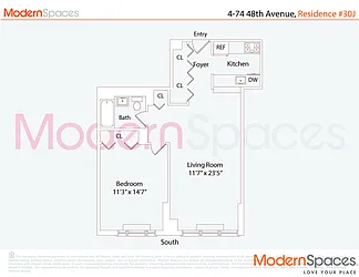 Rented by Modern Spaces