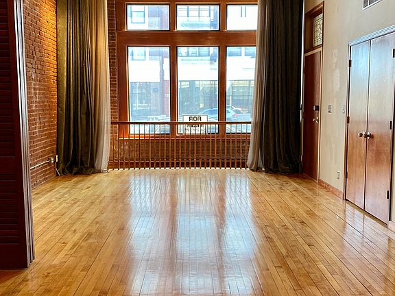 Floor to ceiling windows on Grand Boulevard