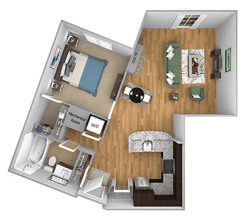 Floor plan A8