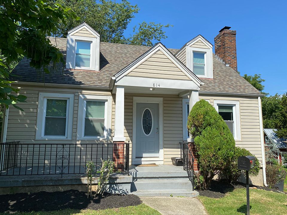 front of property