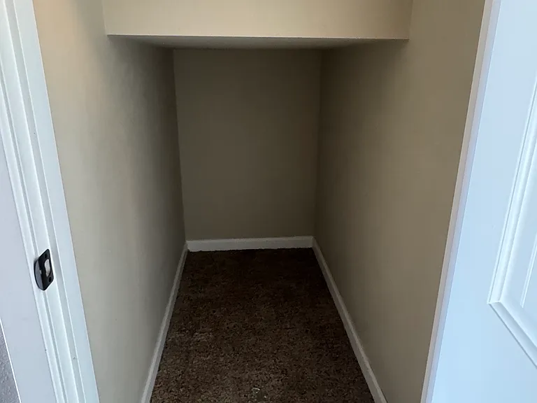 Storage underneath stairs