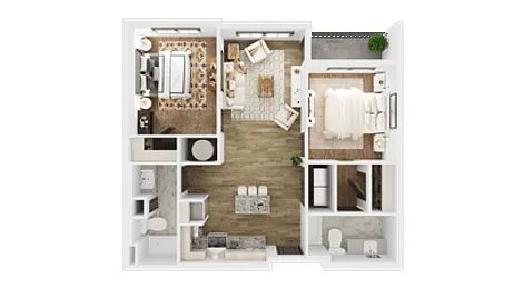 Floor plan B3