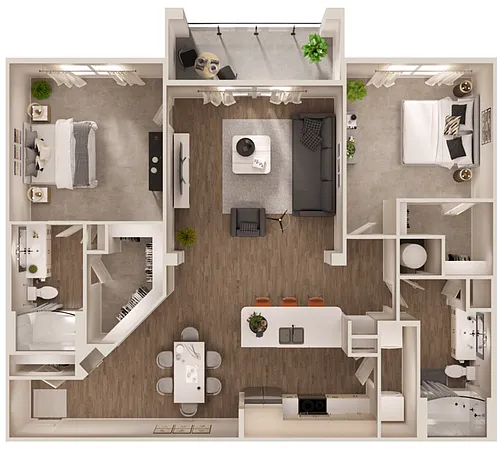Floor plan B3