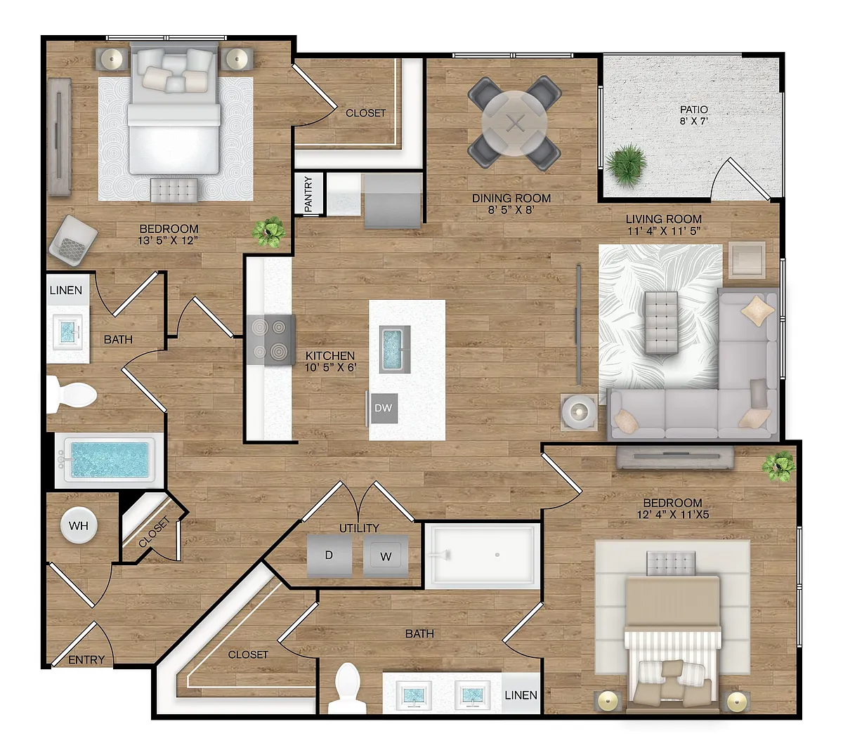 Floor plan B2