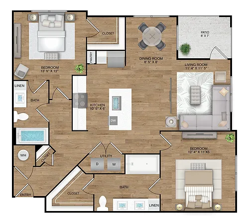 Floor plan B2