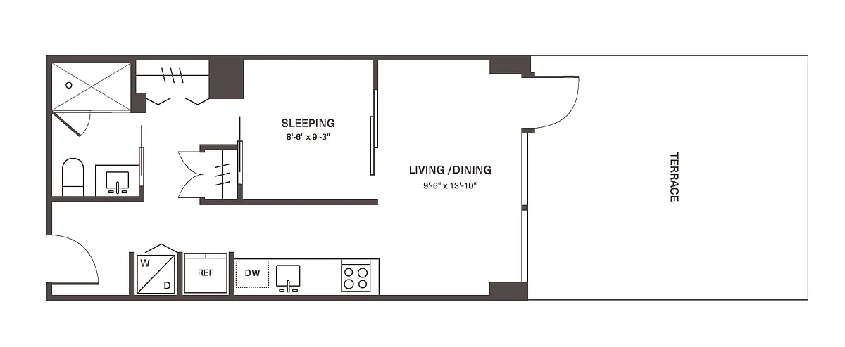 Floor plan M1T
