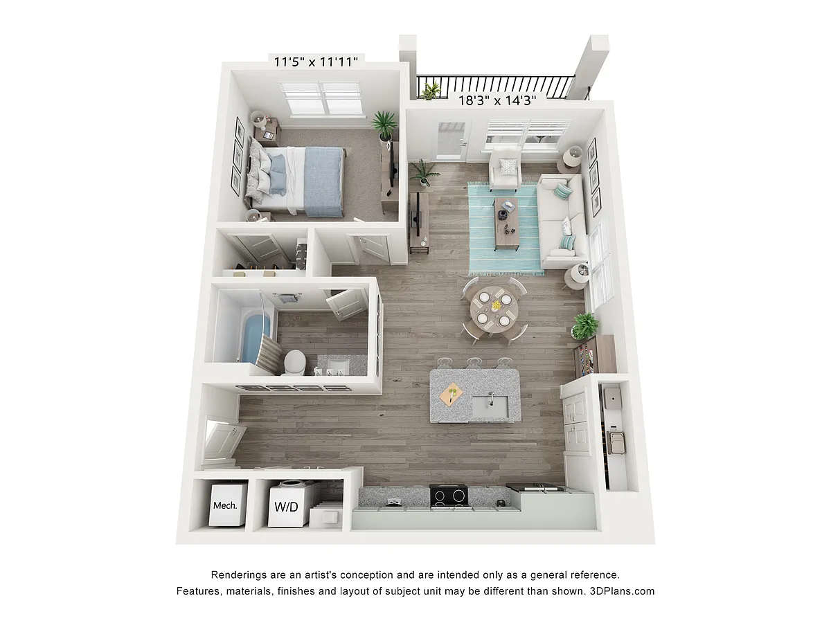 Floor plan A1