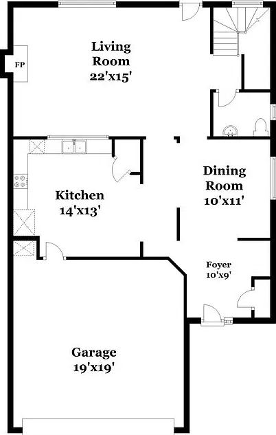 3 bed, 2.5 bath, 2268 sqft, $2,170 — Photo 2