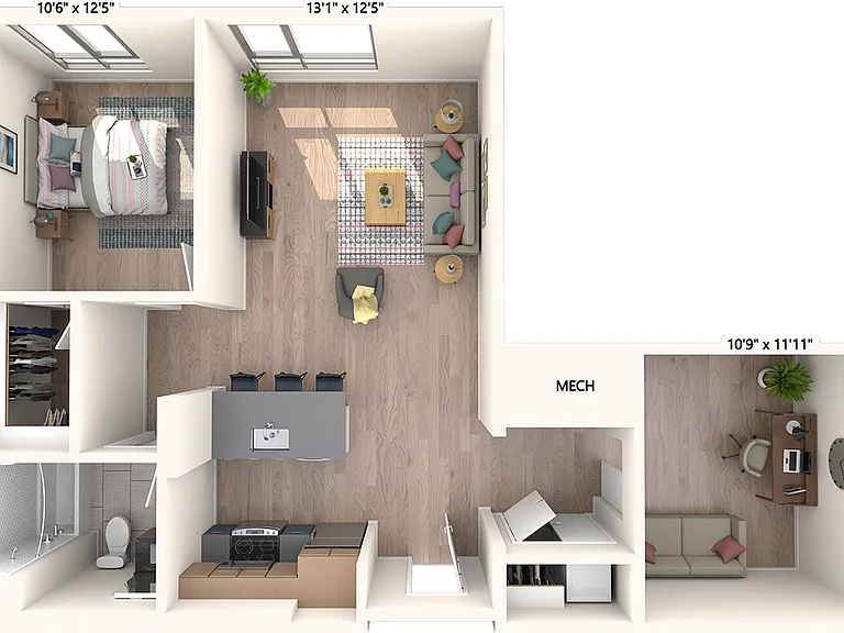 W-C1 floor plan Miscela
