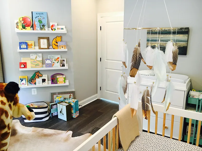3rd Bedroom, overlooking dedicated back yard. Large Closet