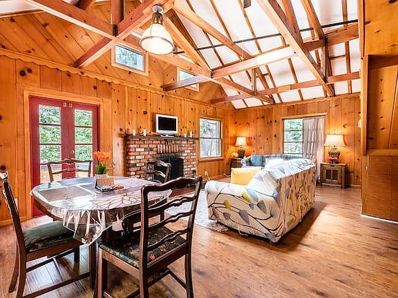 Sofa's have been replaced with one extra-long, beautiful white sofa. See final photos.