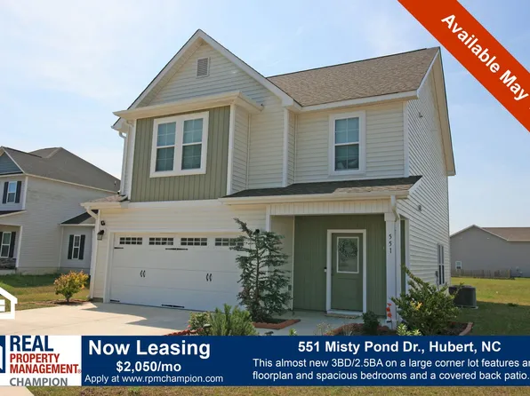 551 Misty Pond Dr, Hubert, NC 28539