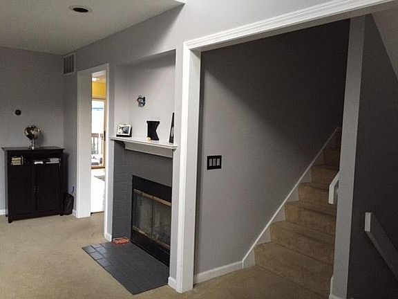 Stairwell up / down / garage entrance