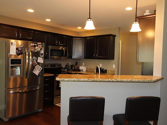Kitchen with Bar Seating