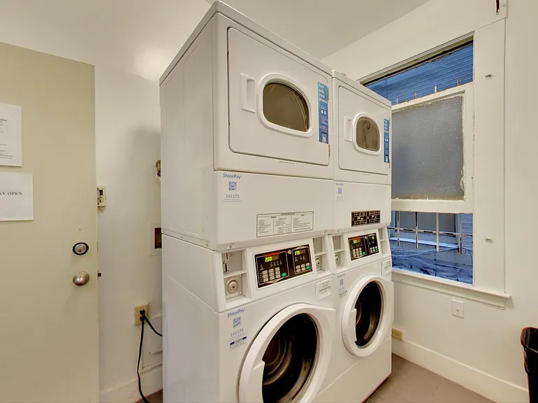 In-House Laundry Room (ShinePay mobile app_no quarters needed.)