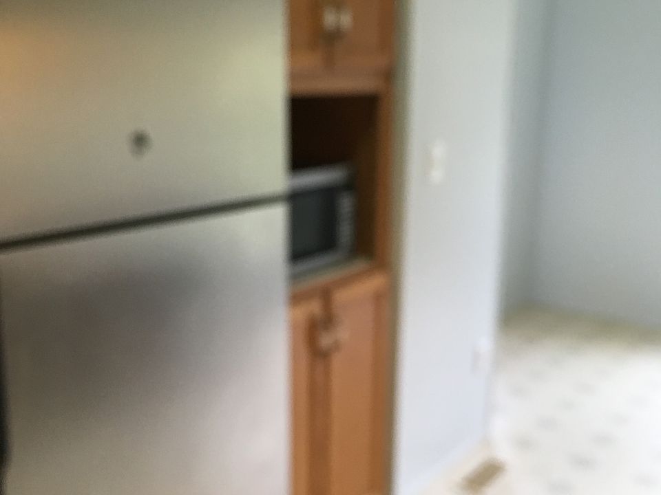 Fridge and microwave