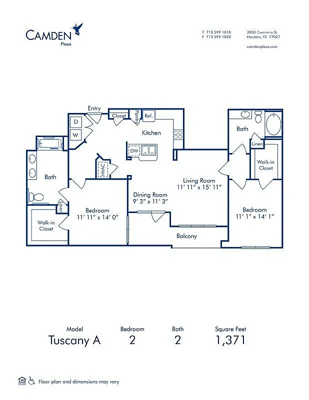 Floor plan Tuscany A